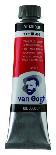 Picture of Oil Paint 40ml Cadmium Red Medium Vangogh