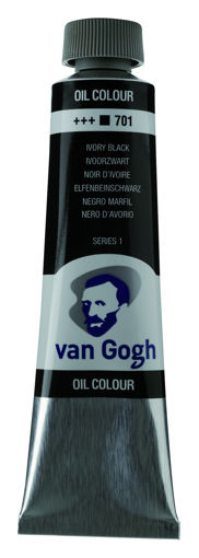 Picture of Oil Paint 40ml Ivory Black Vangogh