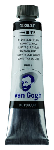 Picture of Oil Paint 40ml Titanium White Light Vangogh