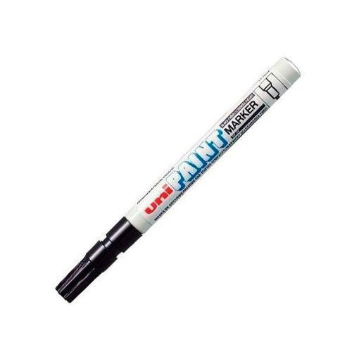 Picture of Paint Marker Black (0.8-1.2)mm Oil Base Uni Paint