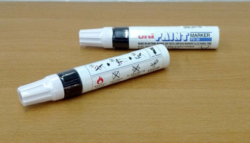 Picture of Paint Marker Black (4-8.5)mm Oil Base Uni Paint