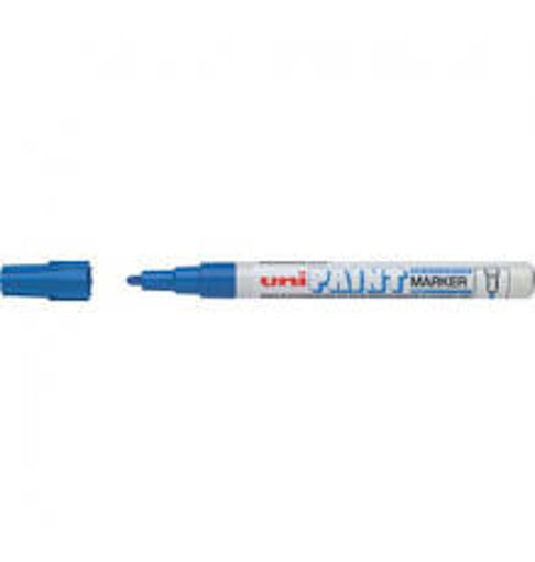 Picture of Paint Marker Blue (0.8-1.2)mm Oil Base Uni Paint