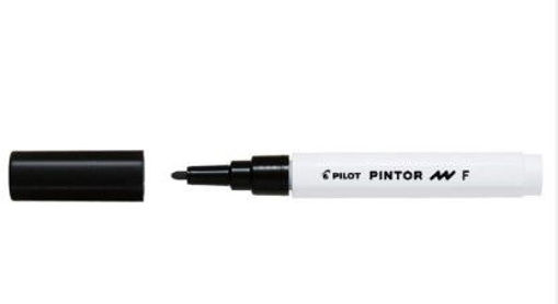 Picture of Paint Marker F Black 1mm All Surfaces Pilot Pintor