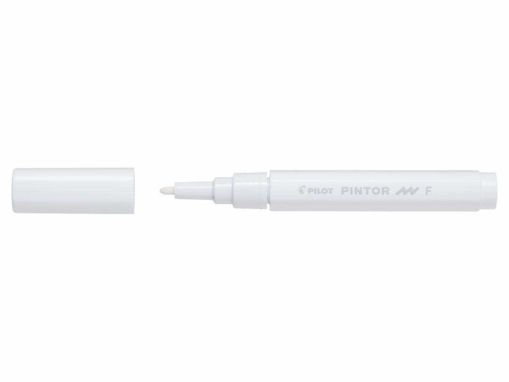 Picture of Paint Marker F White 1mm All Surfaces Pilot Pintor