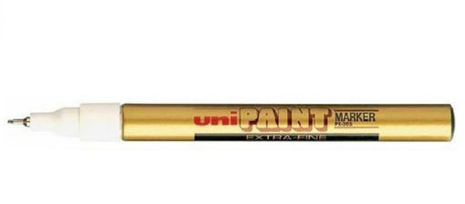 Picture of Paint Marker Gold 0.8mm Oil Base Uni Paint