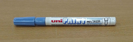 Picture of Paint Marker Light Blue (0.8-1.2)mm Oil Base Uni P