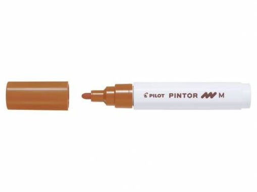 Picture of Paint Marker M Brown 1.4 mm All Surfaces Pilot Pin