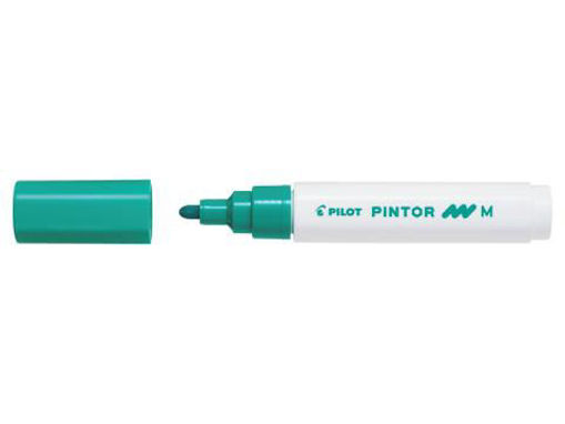 Picture of Paint Marker M Green 1.4 mm All Surfaces Pilot Pin