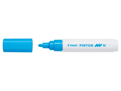 Picture of Paint Marker M Light Blue 1.4mm All Surfaces Pilot