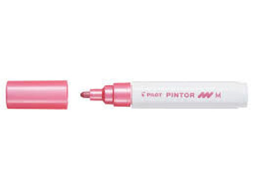 Picture of Paint Marker M Metallic Pink 1.4mm All Surfaces Pi