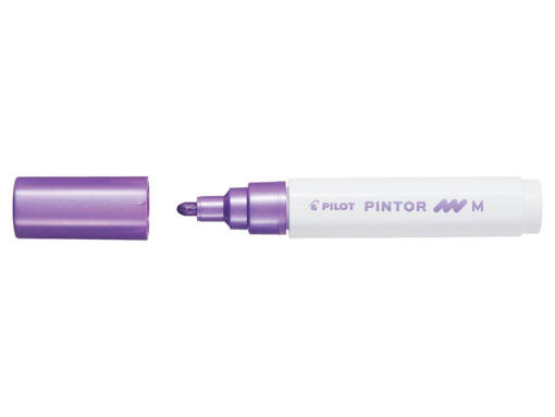 Picture of Paint Marker M Metallic Purple 1.4mm All Surfaces