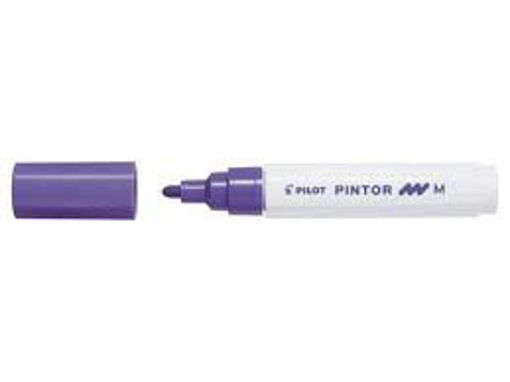 Picture of Paint Marker M Purple 1.4mm All Surfaces Pilot Pin