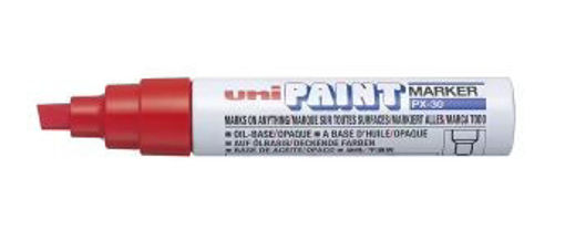 Picture of Paint Marker Red (4-8.5)mm Oil Base Uni Paint