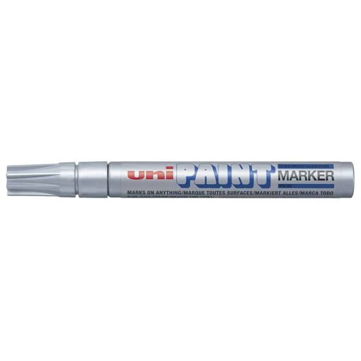 Picture of Paint Marker Silver (2.2-2.8)mm Oil Base Uni Paint