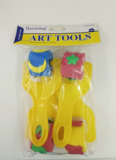 Picture of Paint Sponge (Set of 4) For Kids Keep Smiling