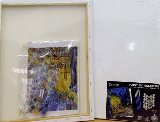 Picture of Painting By Numbers 40x50cm Canvas Bozart