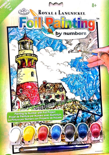 Picture of Painting By Numbers 8+ Foil Royal&Langnickel