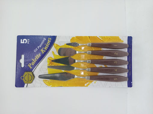 Picture of Painting Knife (Set of 5) Assorted Keep Smiling