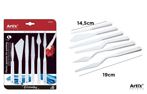 Picture of Painting Knife (Set of 6) Plastic Artix