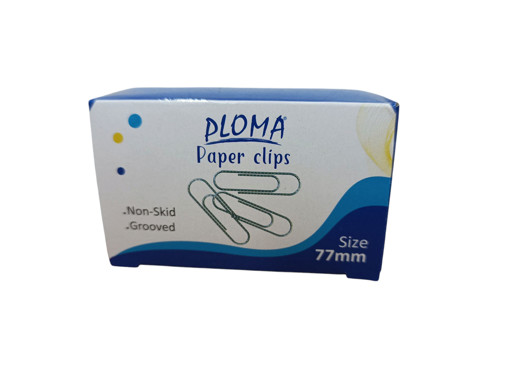 Picture of Paper Clips 50pcs 77mm Ploma