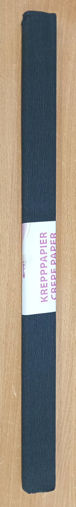 Picture of Paper Crepe 50x200cm Black Spirit