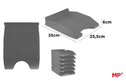 Picture of Paper Tray A4 A4 Black Opaque MP