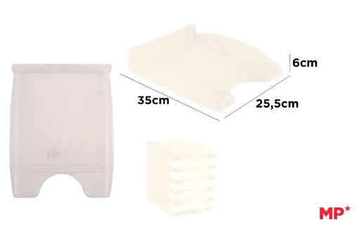 Picture of Paper Tray A4 A4 Grey Transparent MP