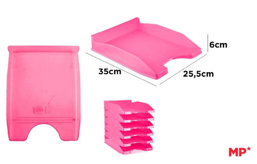 Picture of Paper Tray A4 A4 Pink Transparent MP