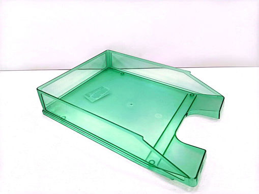Picture of Paper Tray A4 Dark Green Transparent Tip Top