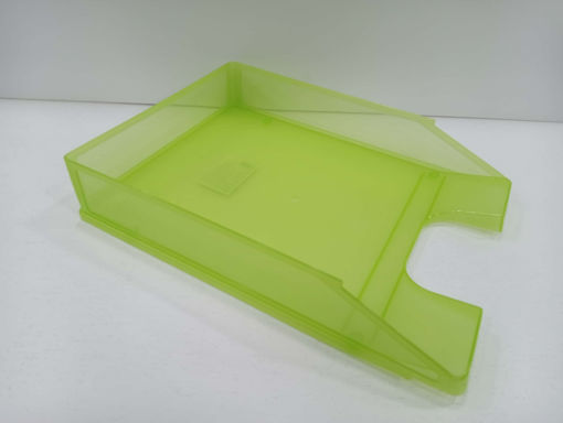 Picture of Paper Tray A4 Green Transparent Tip Top