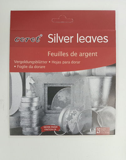 Picture of Paquet de 25 feuilles argenté 13BS140