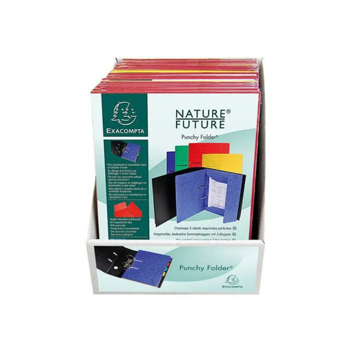 Picture of Paquet de 6 chemises en carton perfores 447010