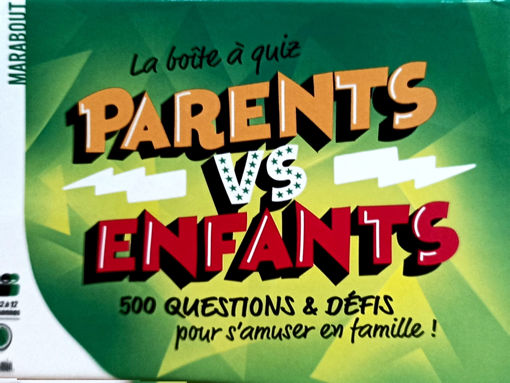 Picture of Parents vs Enfants 500 questions  -Marabout -