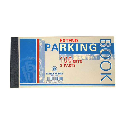 Picture of Parking 7x14cm 100sh 2 Copies Extend
