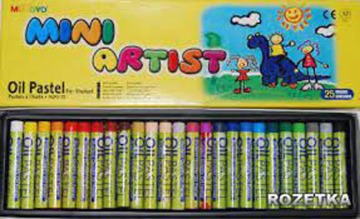 Picture of Pastel 25colors Oil Base Mungyo