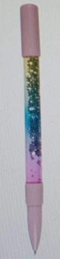 Picture of Pen with glitter & light