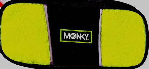 Picture of Pencil Case 3 Comp Green Monky