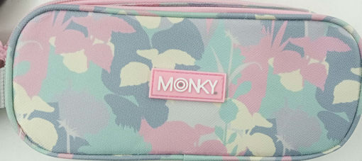 Picture of Pencil Case 3 Comp Monky