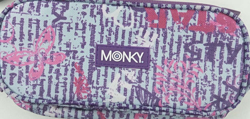 Picture of Pencil Case 3 Comp Monky