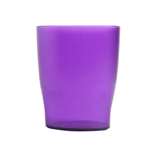 Picture of Pen Holder 7x10cm Purple Plastic