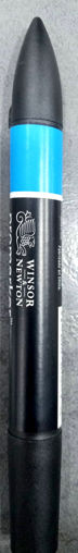 Picture of Permanent Marker Azure Blue Twin W&NPromarker