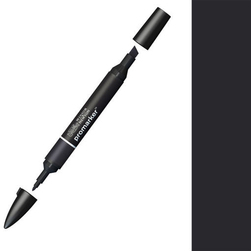 Picture of Permanent Marker Black Twin W&NPromarker