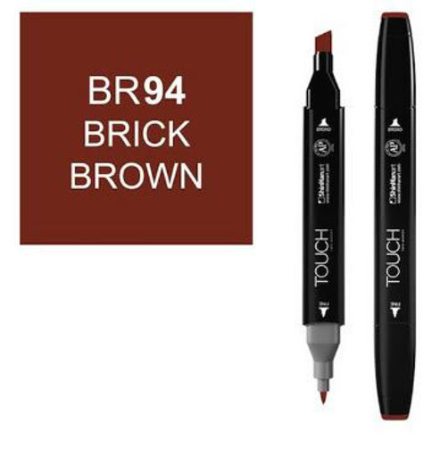 Picture of Permanent Marker Brick Brown Twin Touch