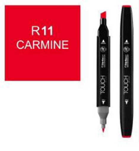 Picture of Permanent Marker Carmine Twin Touch
