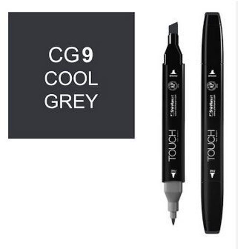 Picture of Permanent Marker Cool Grey Twin Touch