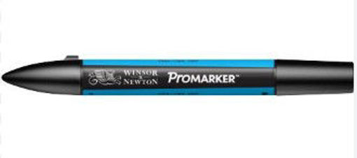 Picture of Permanent Marker Cyan Twin W&NPromarker