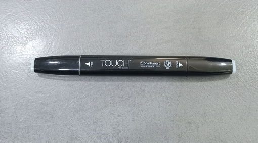 Picture of Permanent Marker Greyish Blue Twin Touch