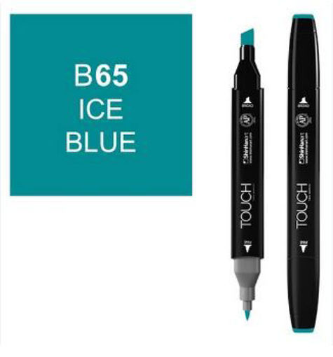 Picture of Permanent Marker Ice Blue Twin Touch
