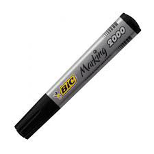 Picture of Permanent Marker Large Black Round Bic Cristal