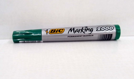 Picture of Permanent Marker Large Green Round Bic Cristal